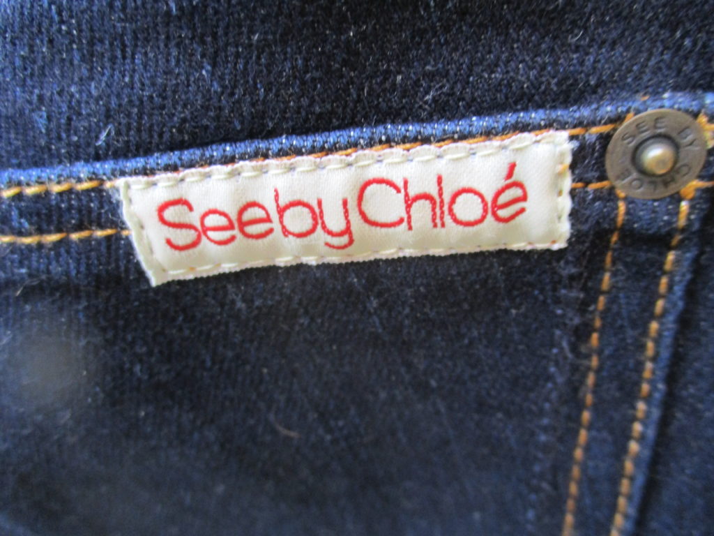 See by Chloè cropped jeans