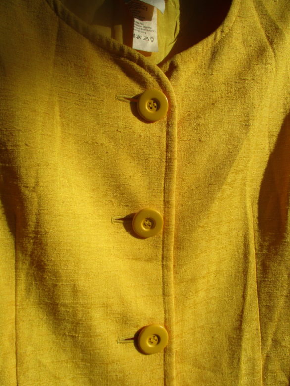 Yellow Yves Saint Laurent jacket