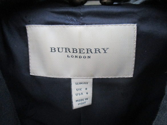 Blue jacket by Burberry