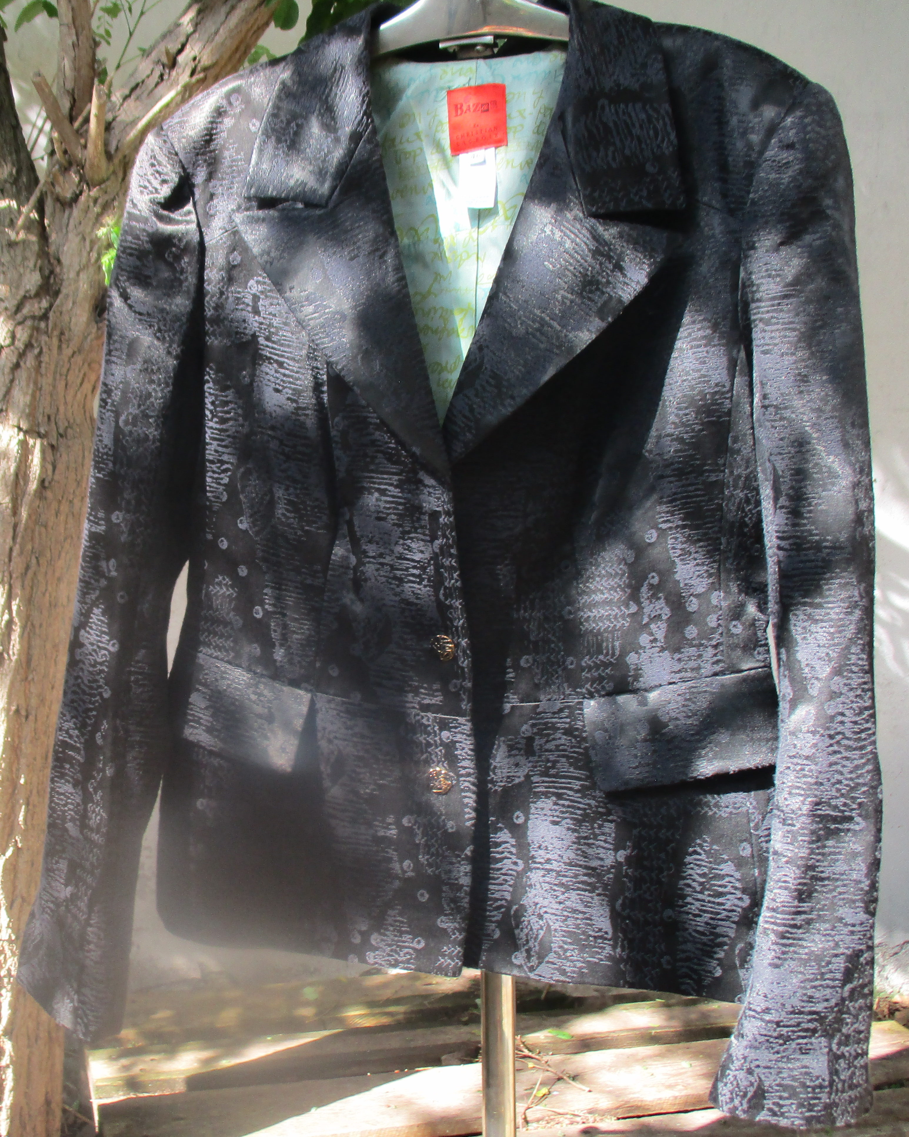 高級素材使用ブランド jacket Lacroix Christian - テーラード 
