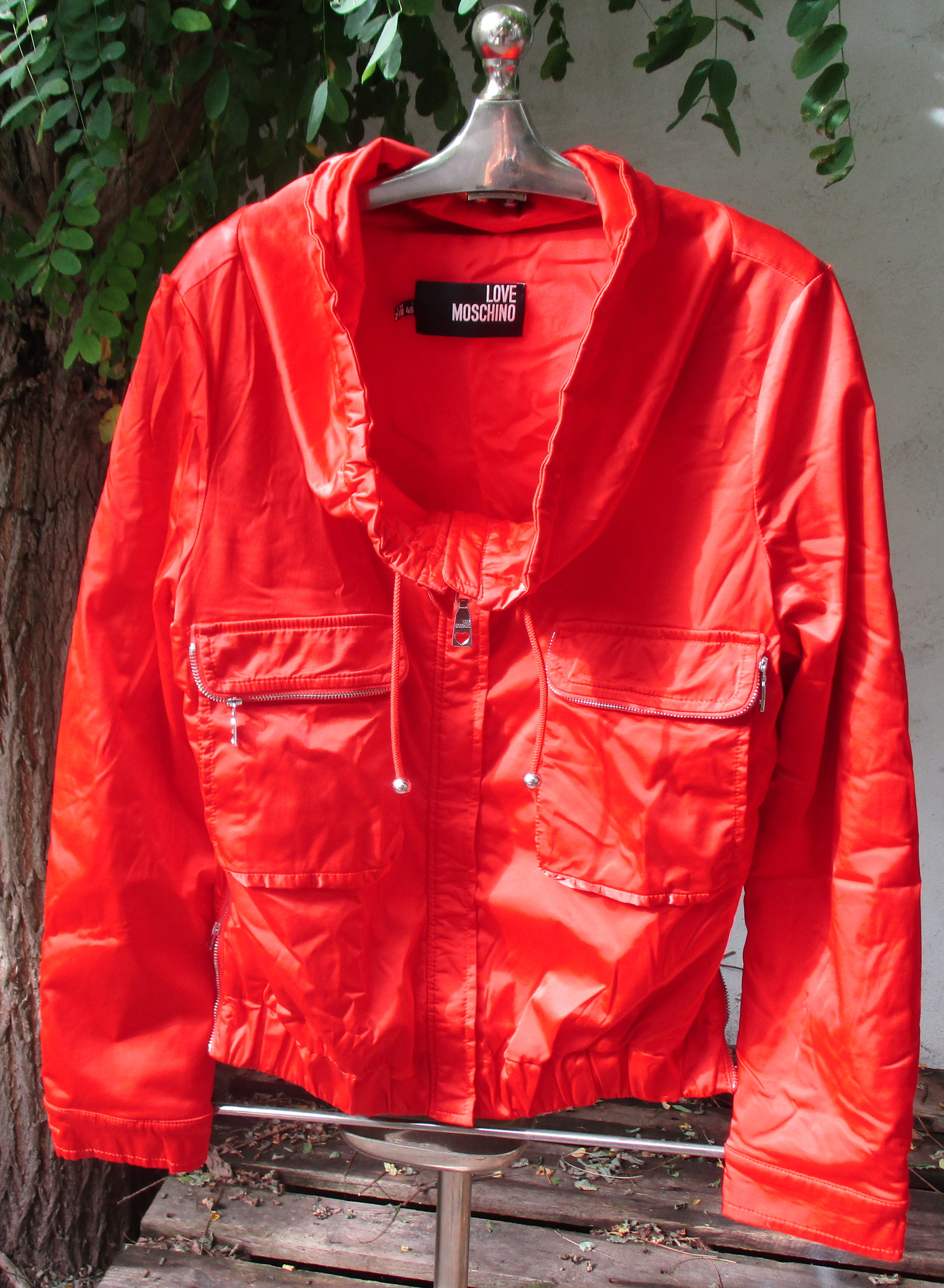 moschino red jacket